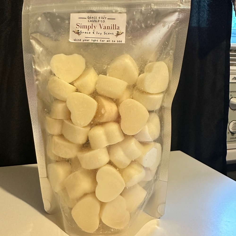 Simply Vanilla Heart-Shaped Wax Melts